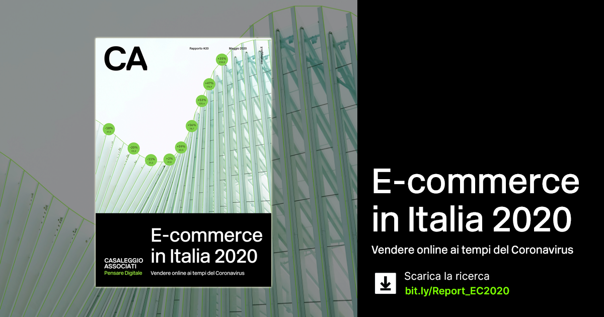 E-commerce In Italia 2020 - Casaleggio Associati